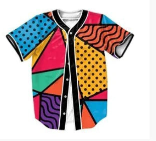 3D Anime Muscle Digital Print Baseball Jacket