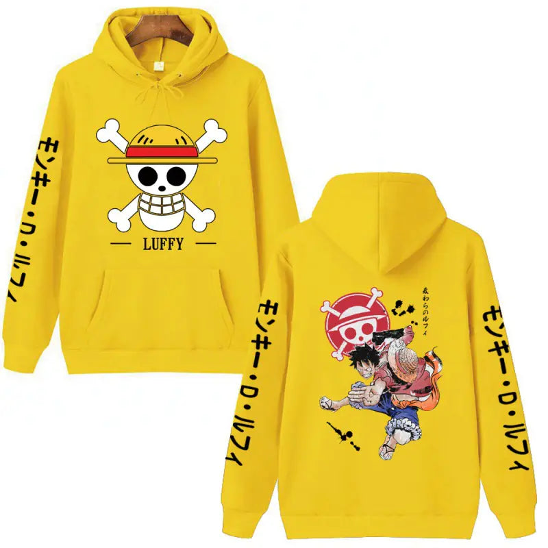 ONE PIECE Luffy Zoro Unisex Hoodie for Spring/Fall