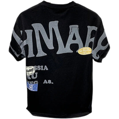 Men's Anime Streetwear Cotton T-Shirt - Summer Style