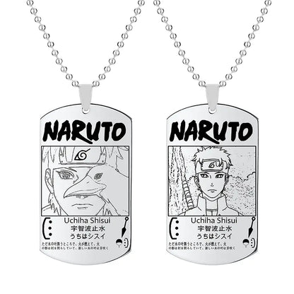 Anime Naruto Necklace with Keychain Pendant Gift