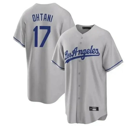 Oversized Los Angeles Baseball Shirt with Ohtani Print