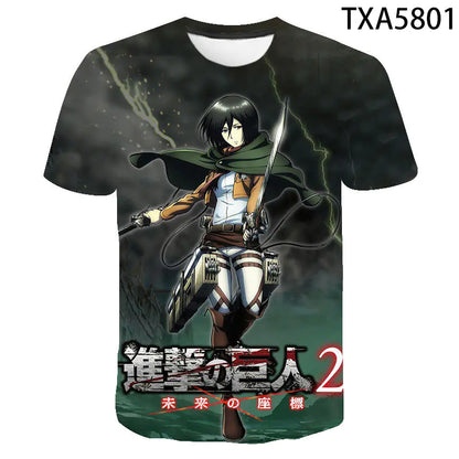 Attack On Titan Unisex Crew Neck T-Shirt