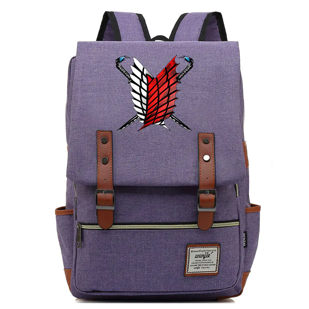 Attack on Titan Casual Backpack for Teens (Unisex)
