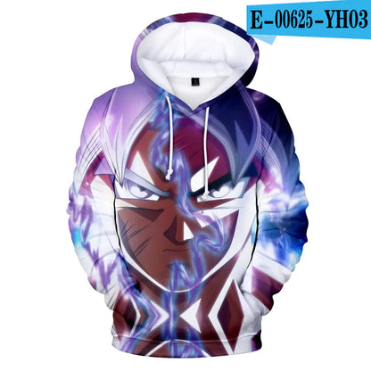 Dragon Ball Digital Print Hoodie - Spring 2019 Edition