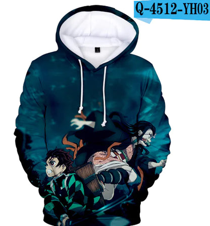Demon Slayer Tanjiro Kamado 3D Hoodie for All