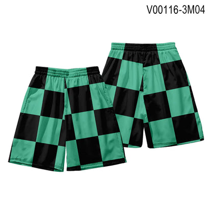 Demon Slayer Anime Haori Kimono Set with Cape