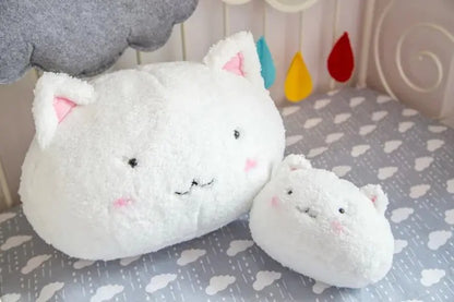 Plush Toy White Rabbit Pillow - Anime Merchandise