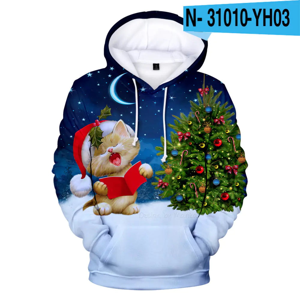 Jolly 3D Printed Hoodie for the Holidays