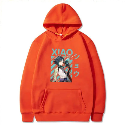 Couple Hooded Fleece Pullover Sweater