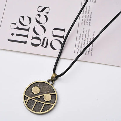 One Piece Luffy Straw Hat Pendant Necklace