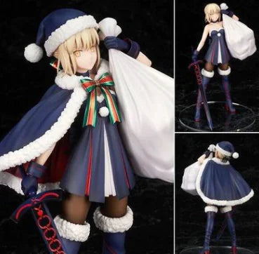 Fate/Grand Order Saber Alter/Altria Pendragon (Christmas Ver.) Anime Figurine Display Piece