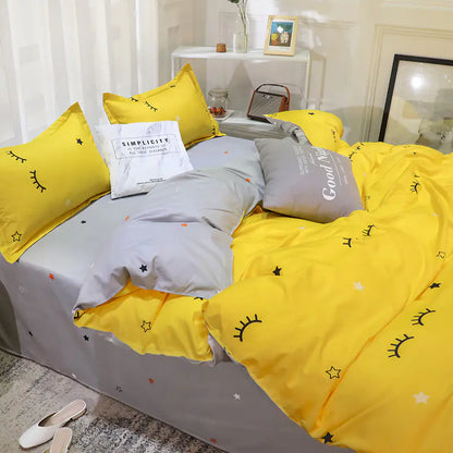 2024 New AB Version 4-Piece Bedding Set