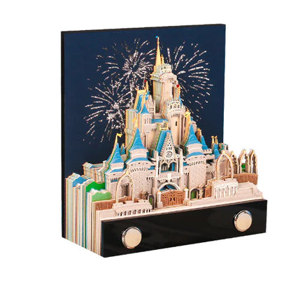 3D Paper Carving Tree House & Castle Calendar
