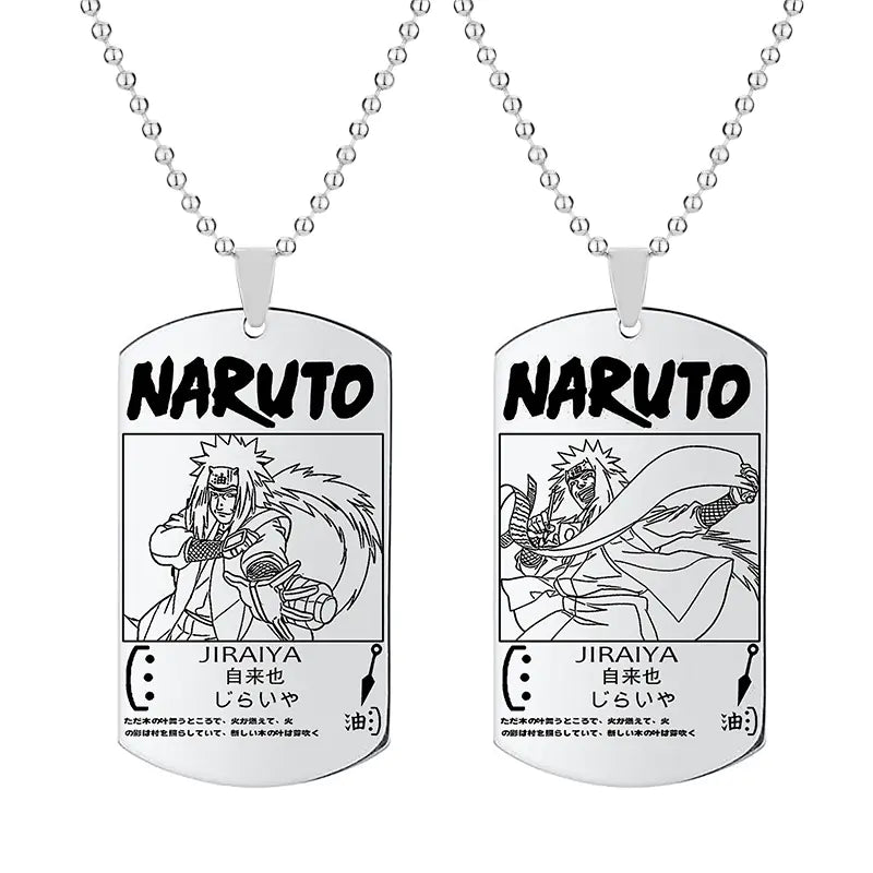 Anime Naruto Necklace with Keychain Pendant Gift