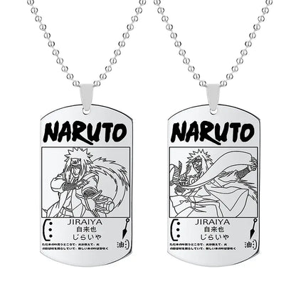 Anime Naruto Necklace with Keychain Pendant Gift