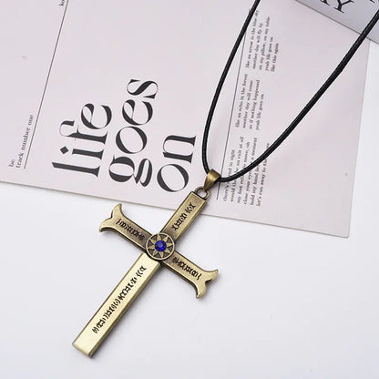 One Piece Luffy Straw Hat Pendant Necklace