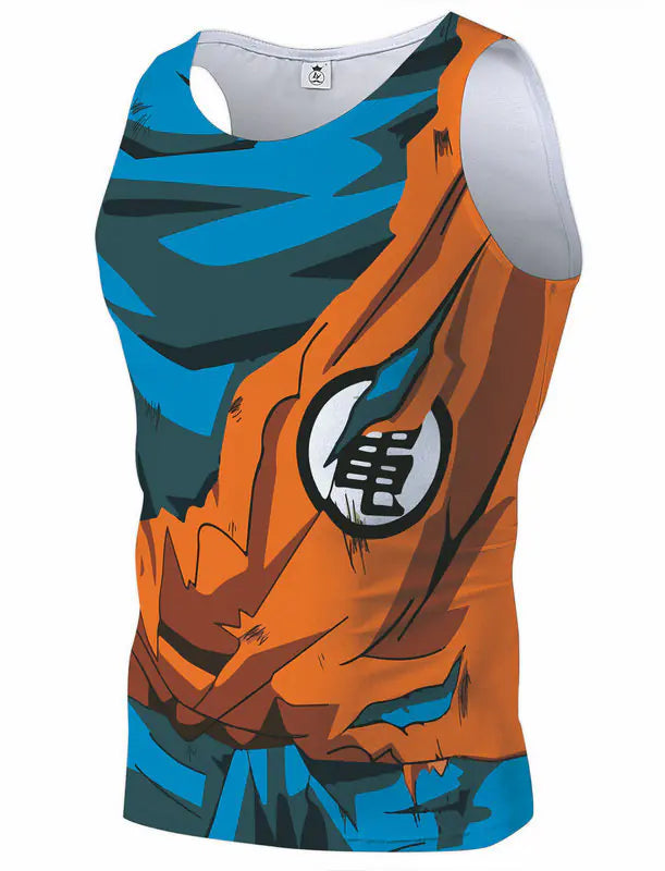 Dragon Ball Goku 3D Print Men's Tank Top