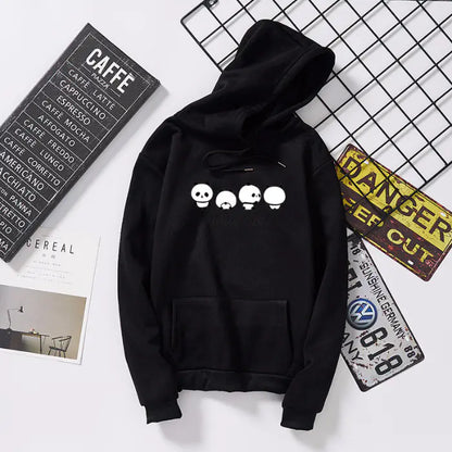 Hooded Padded Jacket Couple Pullover Fleece Sweater