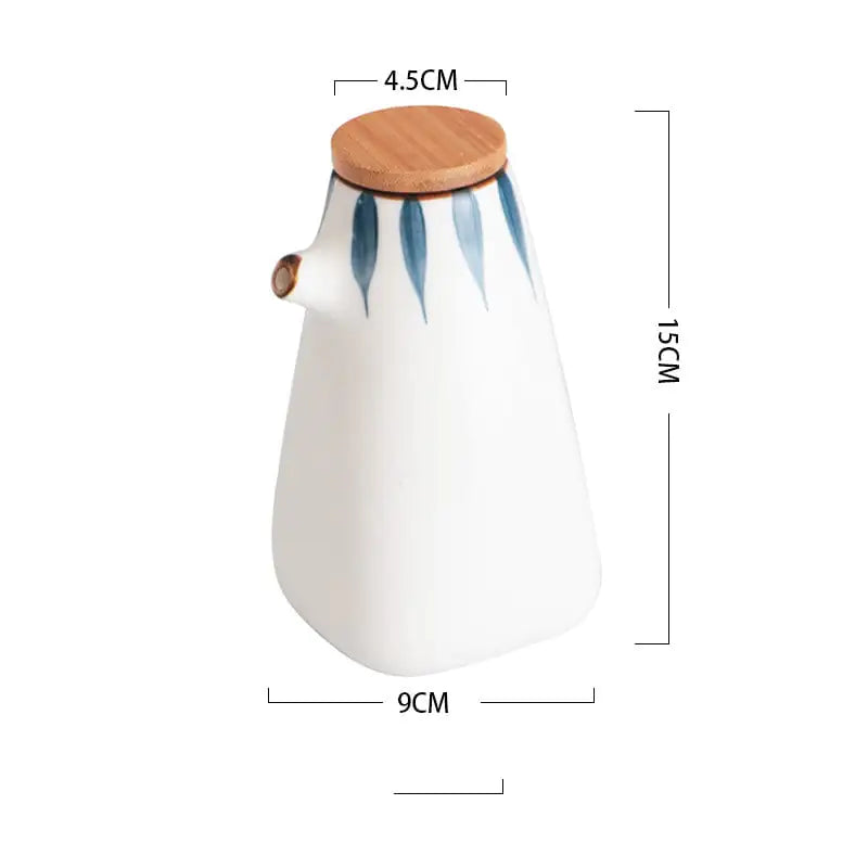 Ceramic Seasoning Pot for Soy Sauce and Vinegar
