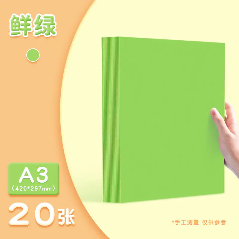 Colored Cardstock A4 for Kids DIY Art Supplies
