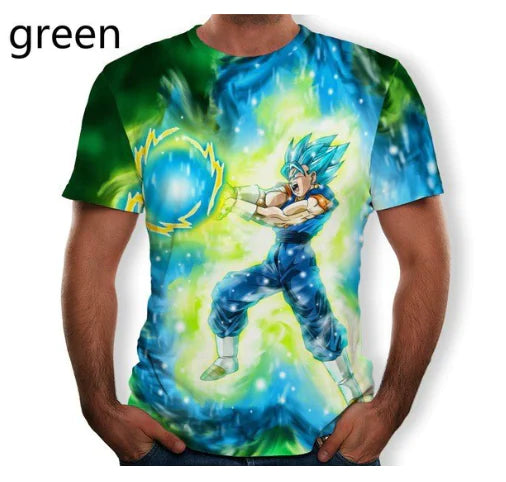 Dragon Ball Digital Short Sleeve T-Shirt
