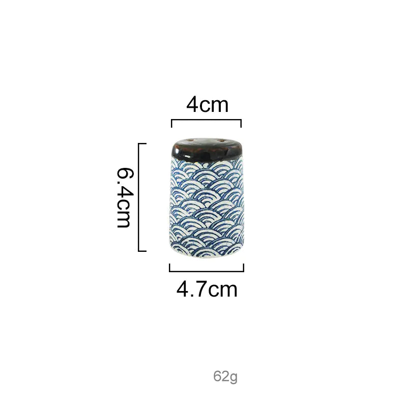 Japanese Ceramic Hefeng Seasoning Pot Set for Home