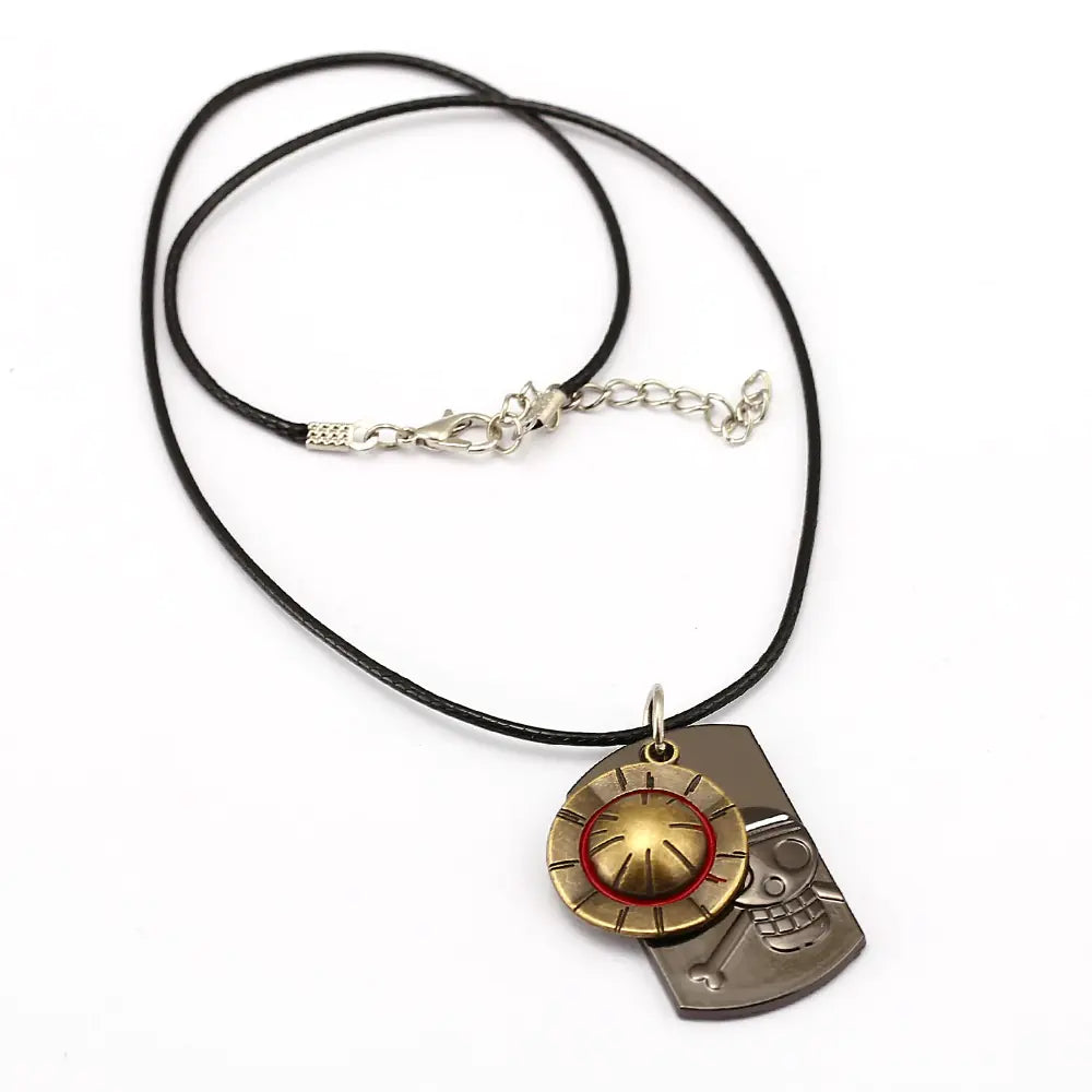 One Piece Luffy Straw Hat Pirate Keychain Pendant