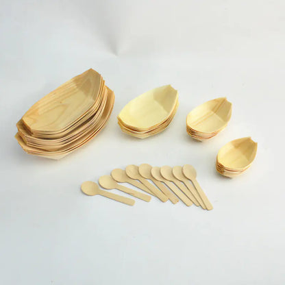 Sushi Platter and Packaging Box Set