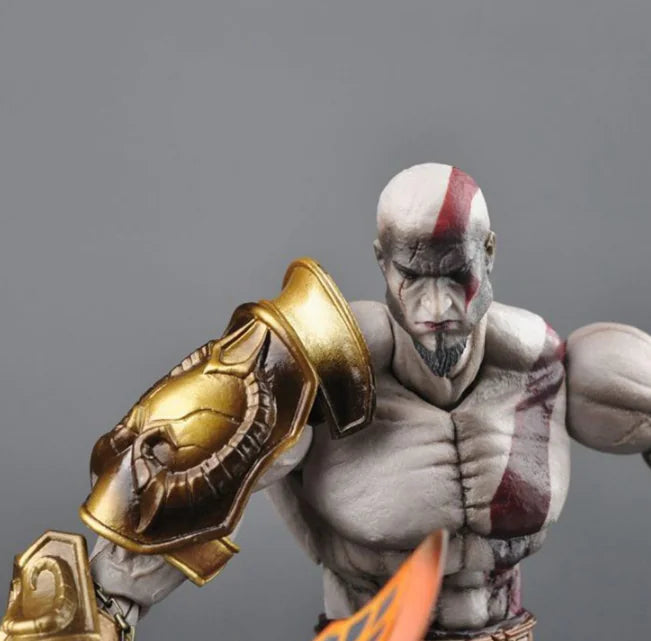 God of War Kratos Figure Mod Anime Figurines Collection