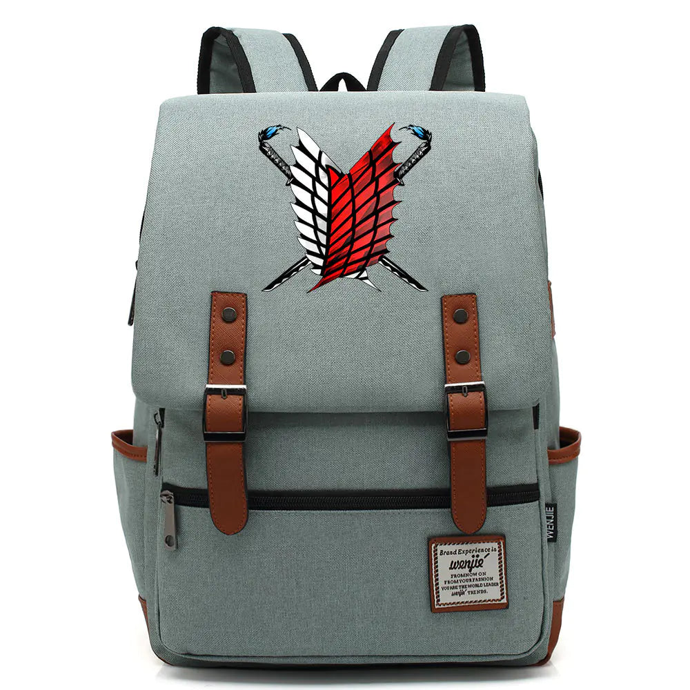 Attack on Titan Casual Backpack for Teens (Unisex)