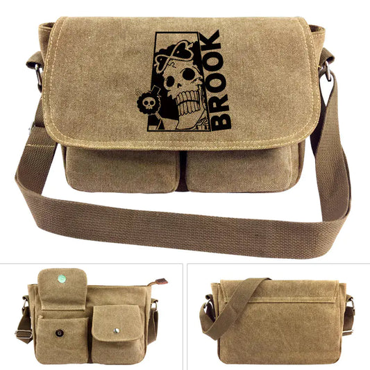 One Piece Canvas Shoulder Bag - Luffy Backpack