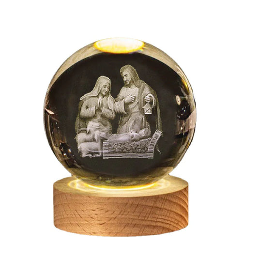 Luminous Crystal Office Display