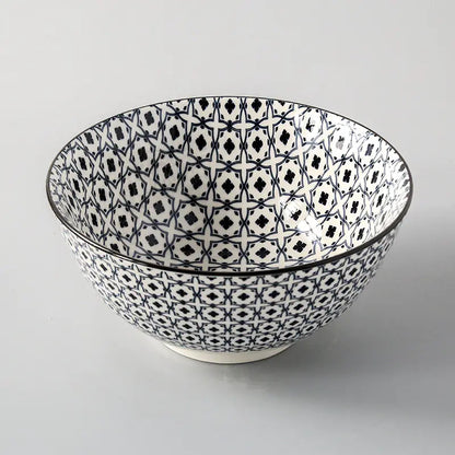 Japanese Style 8-Inch Ceramic Ramen Soup Bowl