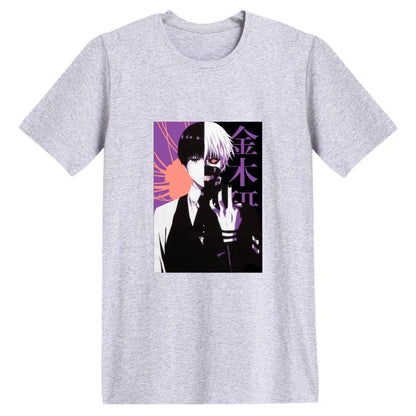 Tokyo Ghoul Anime Couple Short Sleeve T-Shirt