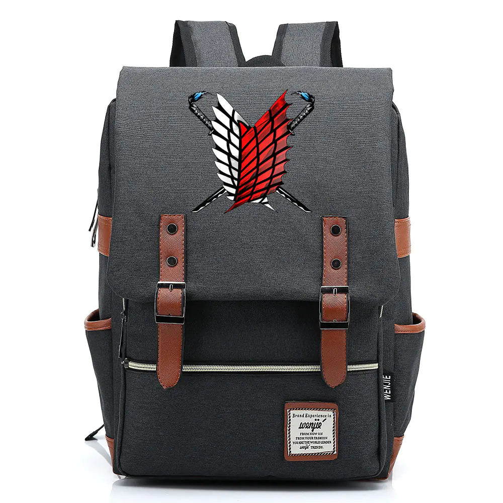 Attack on Titan Casual Backpack for Teens (Unisex)
