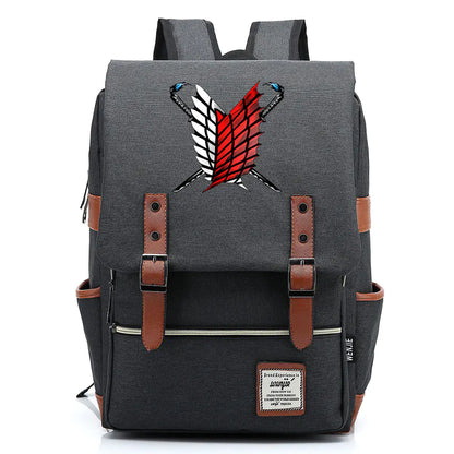 Attack on Titan Casual Backpack for Teens (Unisex)