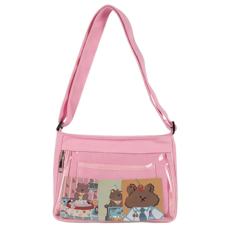 Japanese Harajuku Cartoon Shoulder Messenger Bag