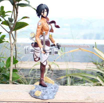 Attack on Titan Mikasa Ackerman Anime Figurine Display Piece