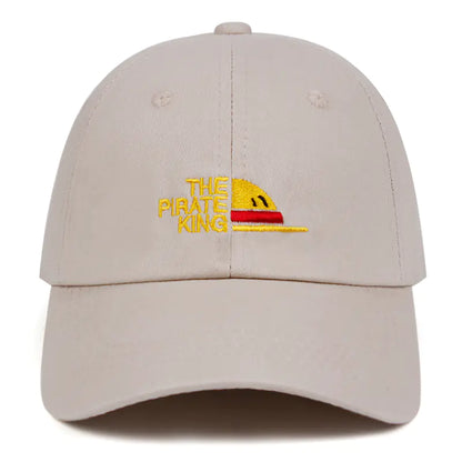 Embroidered Soft Top Anime Cartoon Baseball Hat