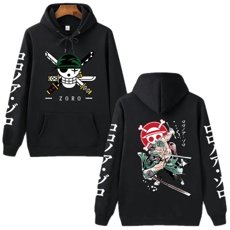 ONE PIECE Luffy Zoro Unisex Hoodie for Spring/Fall