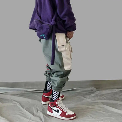 Men's Japanese Style Loose Cargo Pants (Jogger Fit)