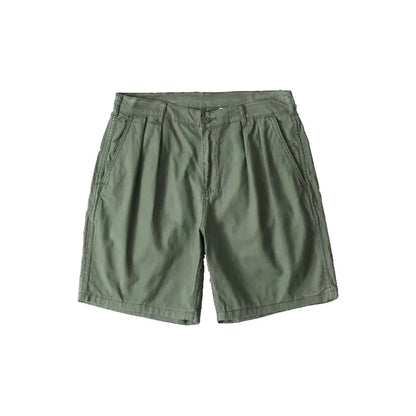 Retro Japanese Loose Five-Point Overalls Casual Shorts