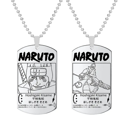 Anime Naruto Necklace with Keychain Pendant Gift