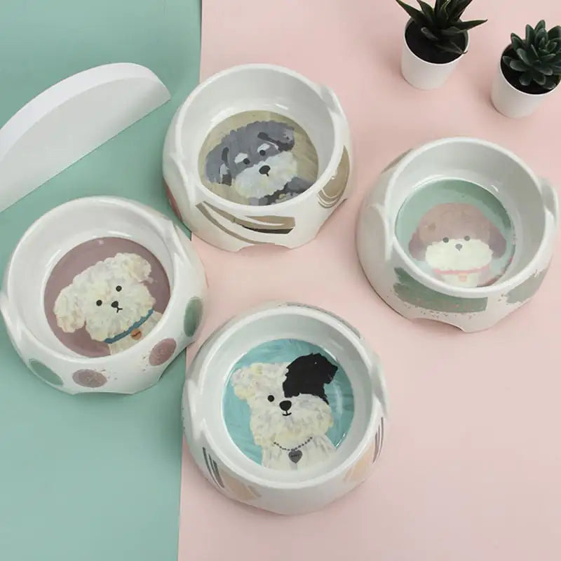 Small Dog Food Bowl for Pets