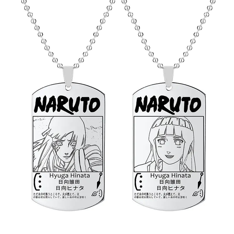 Anime Naruto Necklace with Keychain Pendant Gift