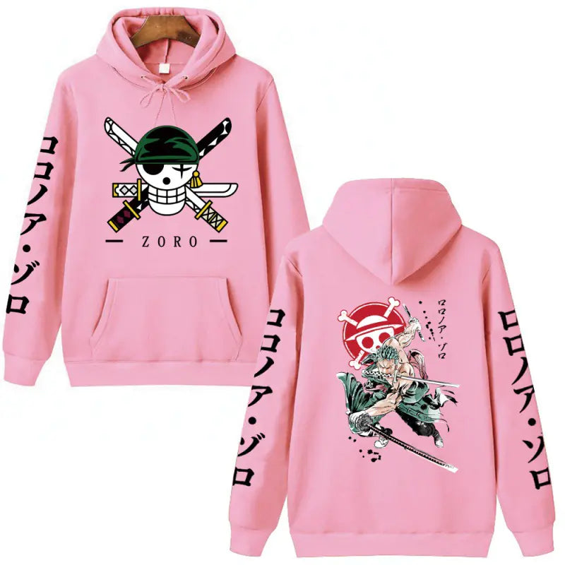 ONE PIECE Luffy Zoro Unisex Hoodie for Spring/Fall